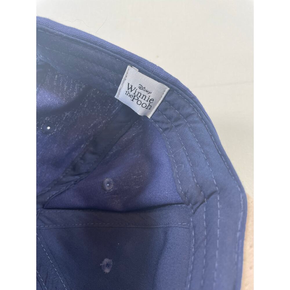 Disney Winnie the Pooh Tigger Baseball Cap Denim Tan Blue Adjustable - Picture 4 of 8